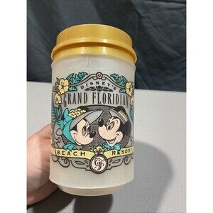 Vintage Disney’s Grand Floridian Beach Resort Plastic Travel Mug